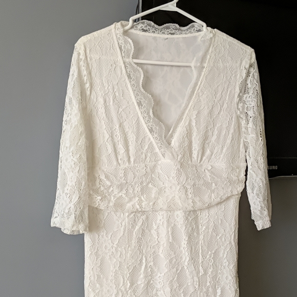 White dress - Picture 2 of 2